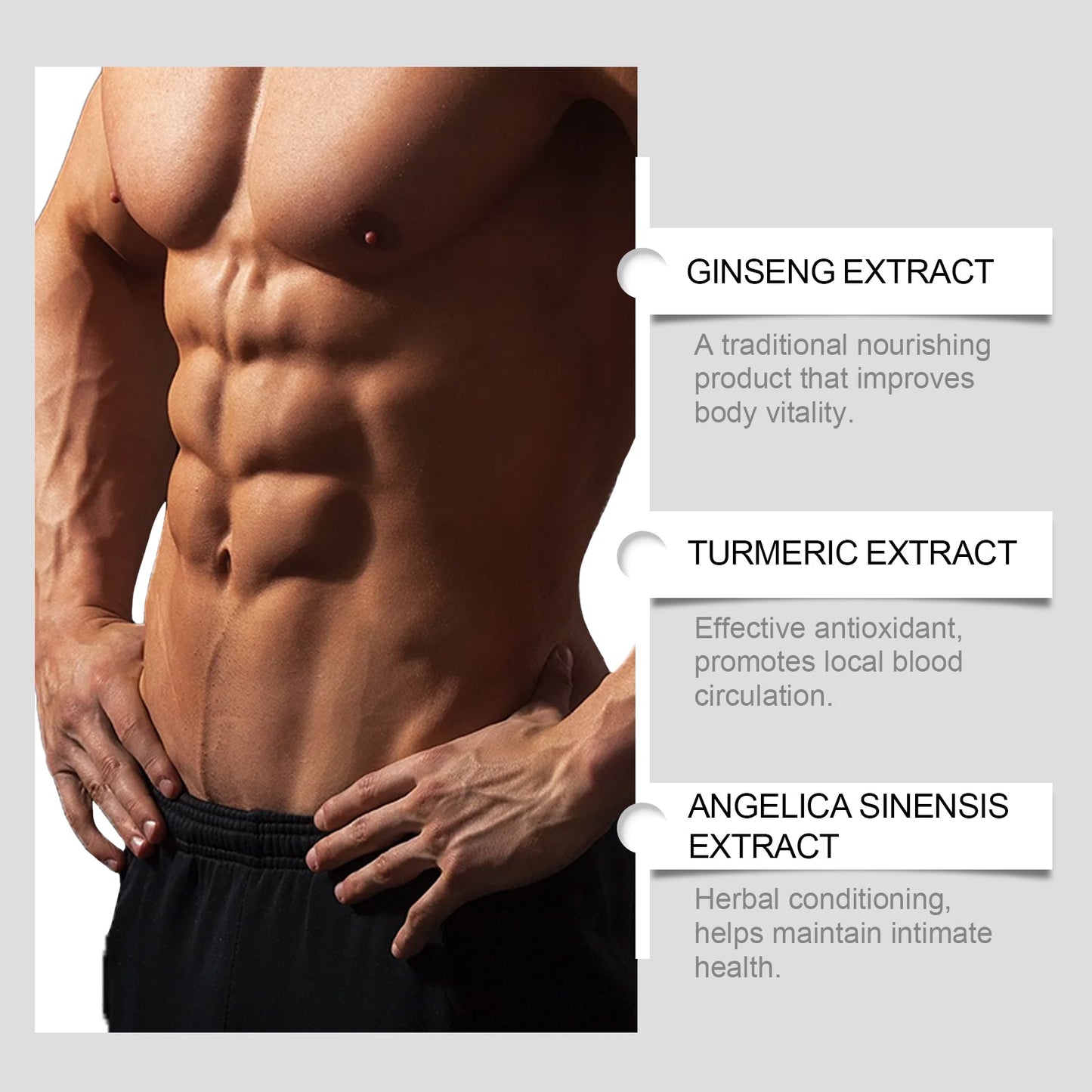 Massage Gel For Men Herbal Moisturizing Body Repair Massage Gel For Men - Korvel