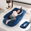 J-Shaped Pregnancy Pillow for Side Sleepers