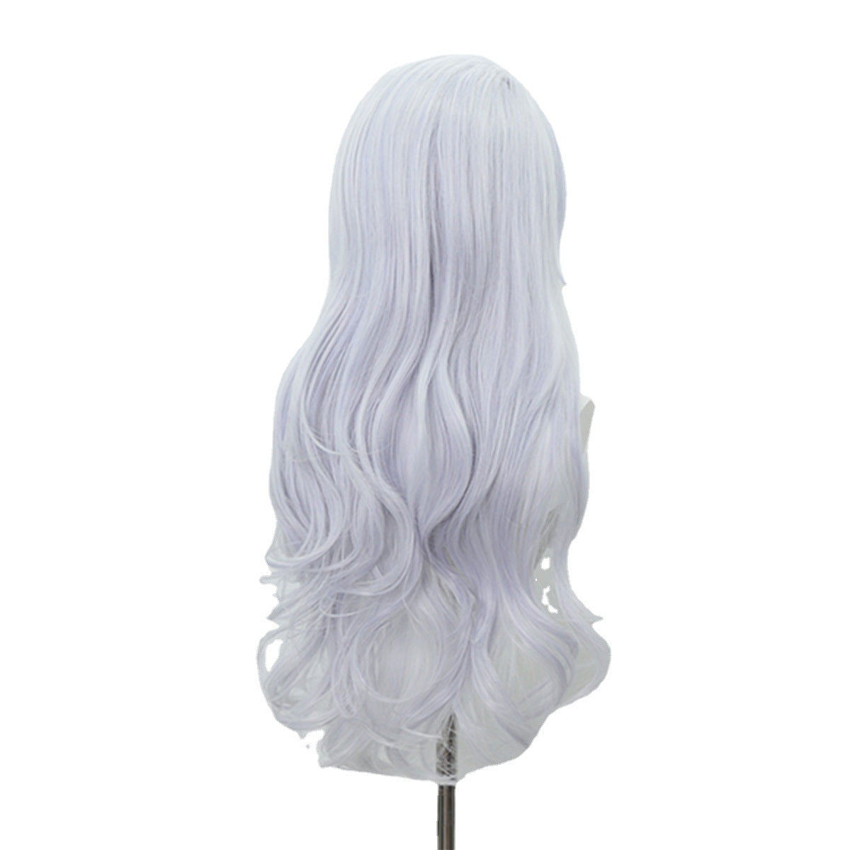 Anime Wig Spell Battle: Gojo Satoru Female Body Transformation, Long Curly Hair Cosplay, Chemical Fiber Wig Headset - Korvel