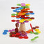 Stacking Tree Balance Building Blocks for Children's Puzzle, Stacking High, Stacking Music, Balance Tree Building, Wooden Toys, Parent Child Game - Korvel