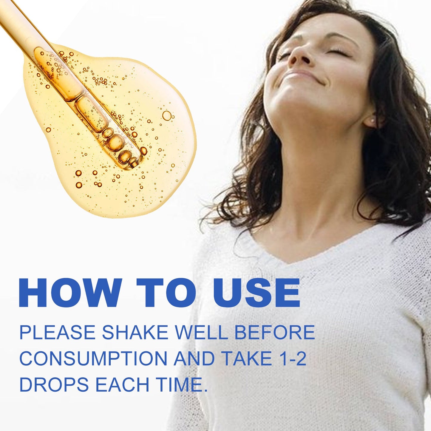 Brain Boost Plus, Relieve Anxiety Fatigue Enhance Energy Body Care Drops - Korvel