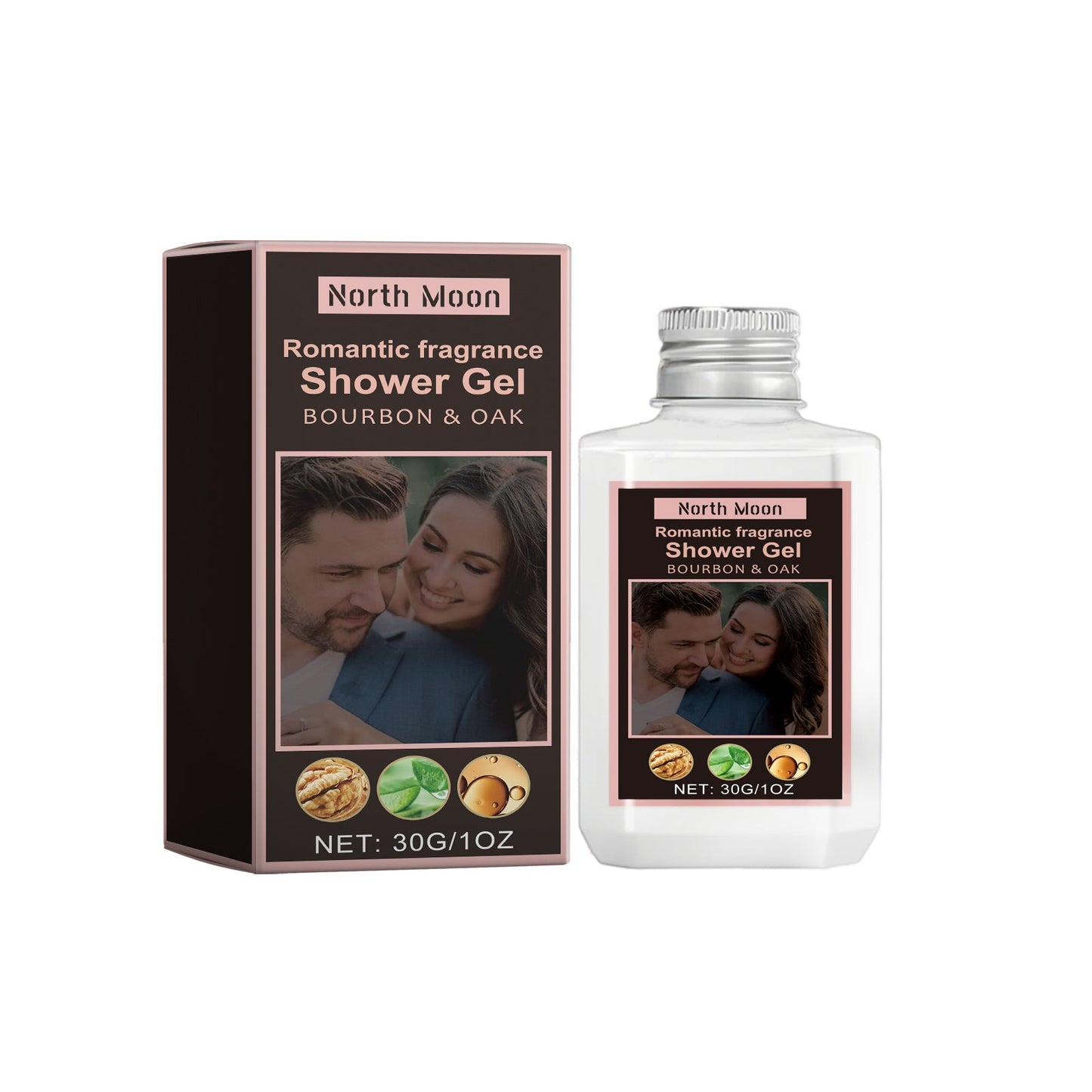 Gel Douche Parfumé Romantique - Nettoyant Corporel Doux