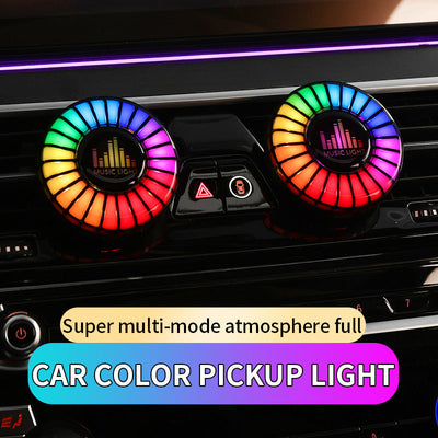 Premium Car Aromatherapy Air Freshener with Atmosphere Light