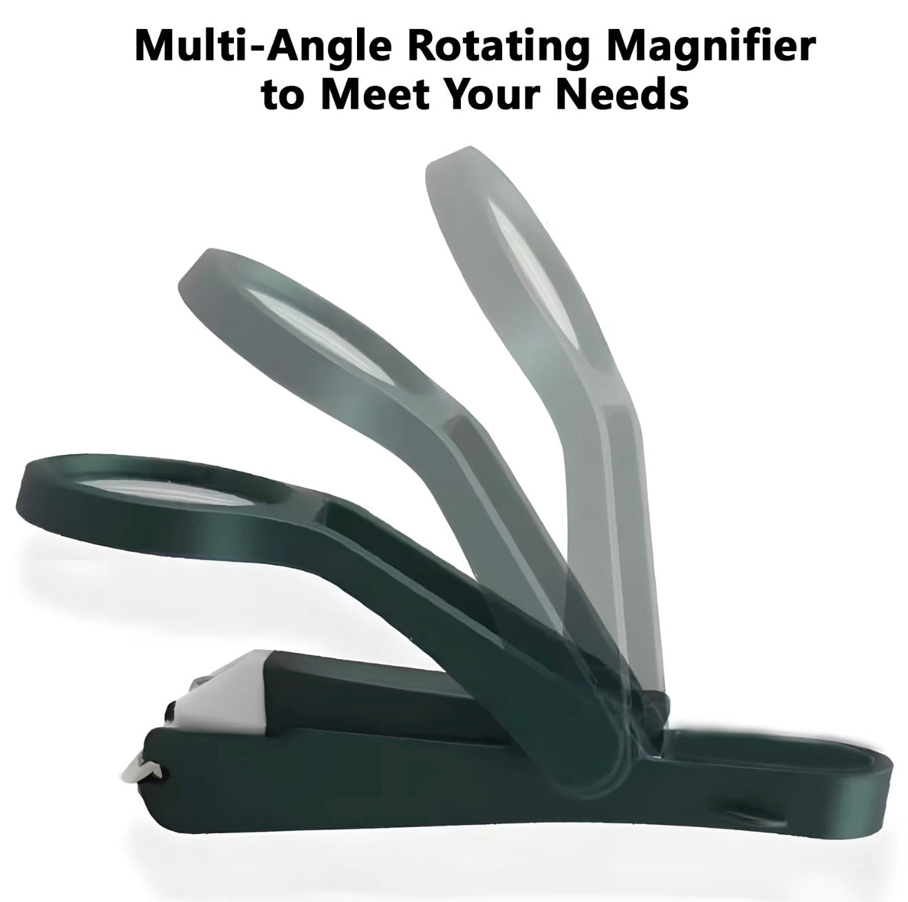ClearTrim Nail Clipper with 3X Magnifying Glass