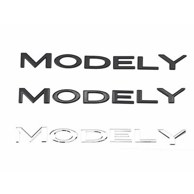 Suitable for Tesla Model Y trunk letter labeling MODEY English letter logo - Korvel