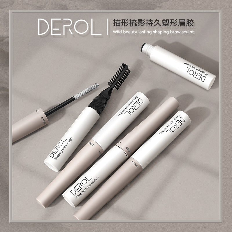 Eyebrow Shaping Cream Waterproof Quick-Drying Natural Wild Eyebrow Lasting Three-Dimensional Eyebrow Soap Eyebrow Shaping Wax - Korvel