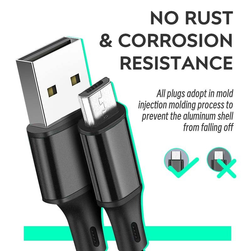 Premium Micro USB Charging Cable for PS4 Controllers