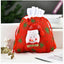 Christmas tote bag gift apple bag Christmas decoration 3D gift bag printed gift bag - Korvel