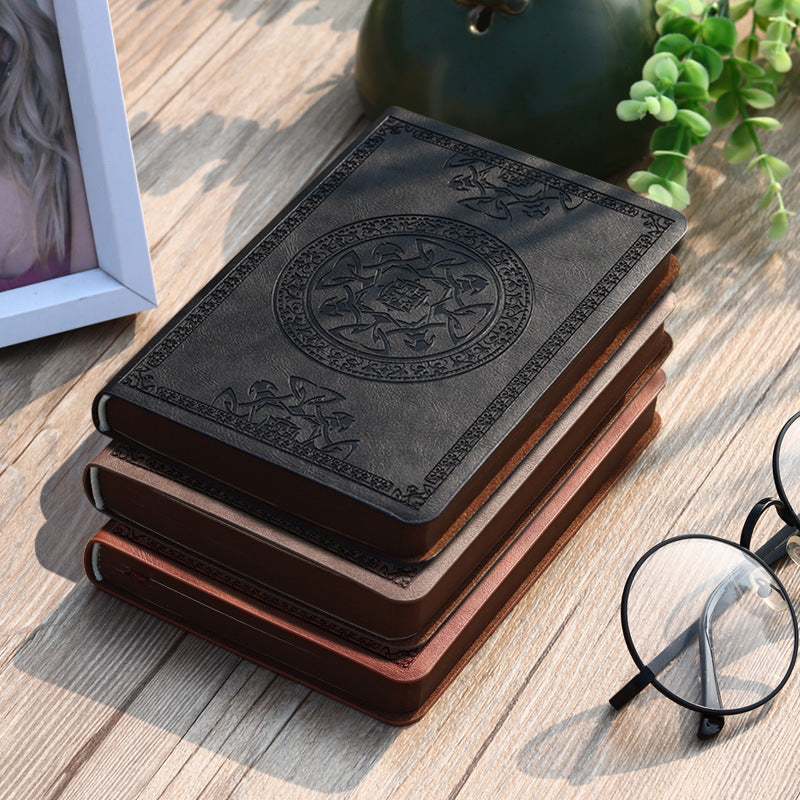 Exquisite A6 Pocket Notebook - Portable Leather Notepad
