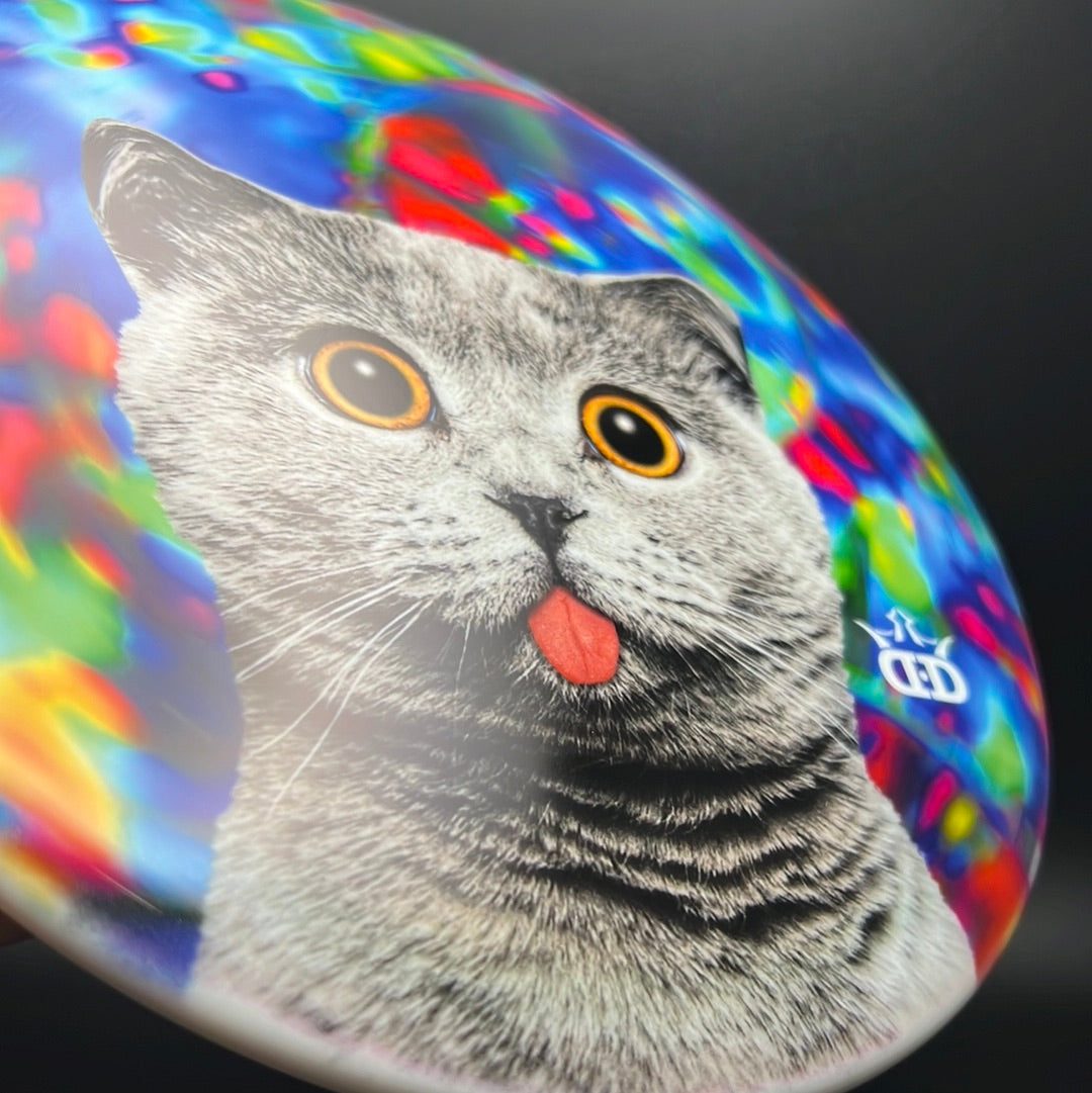 Gold Claymore - DyeMax - Trippin Space Kitty Disc Golf Disc