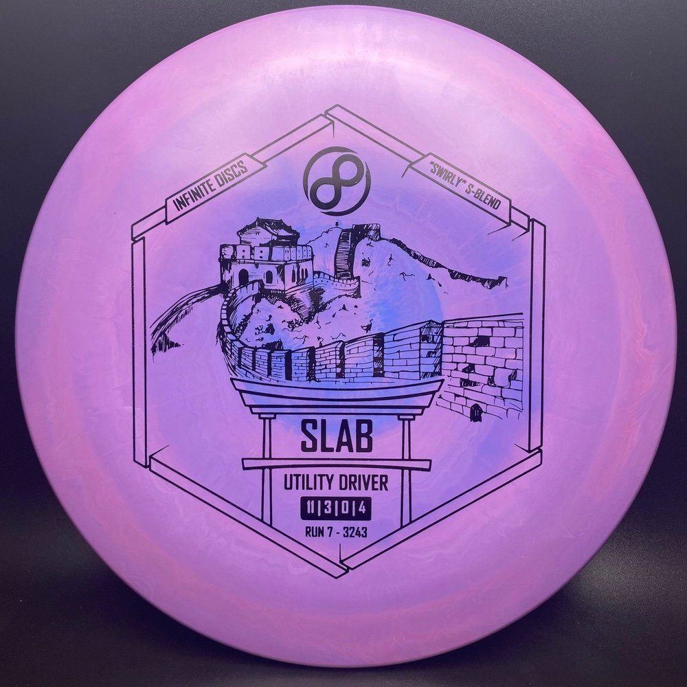 Swirly S-Blend Slab Disc Golf Driver