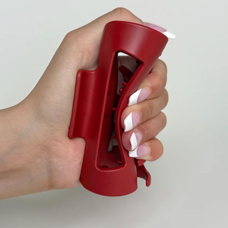 Clip para el cabello en forma de tiburón de silicona de grado alimenticio premium para mujeres