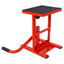 Adjustable Motorcycle Dirt Bike Stand - Heavy Duty Steel Lift