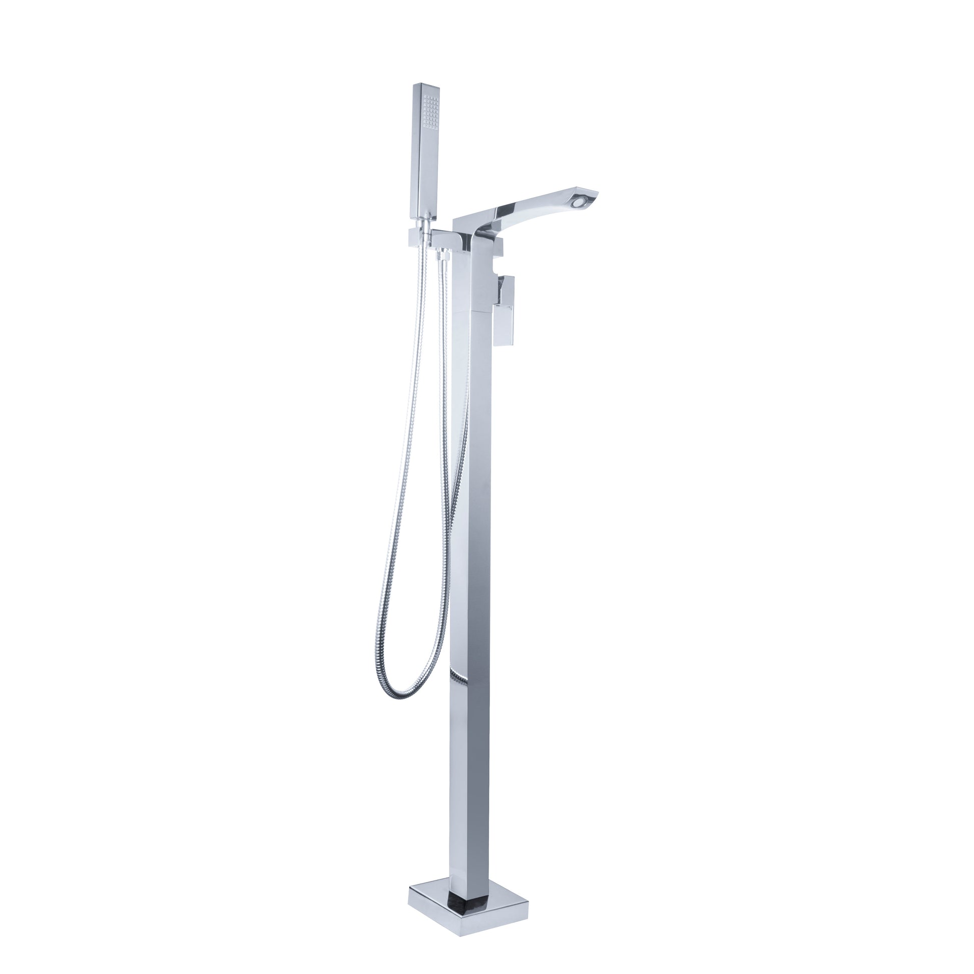 Single Handle Floor Mounted Freestanding Tub Filler - Korvel