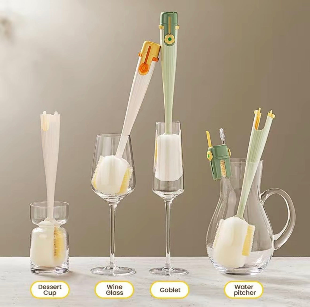 CleanSip Brush Cleaner - 5-in-1 Multipurpose Tool
