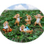 Charming Resin Rabbit Figurine for Garden Decor