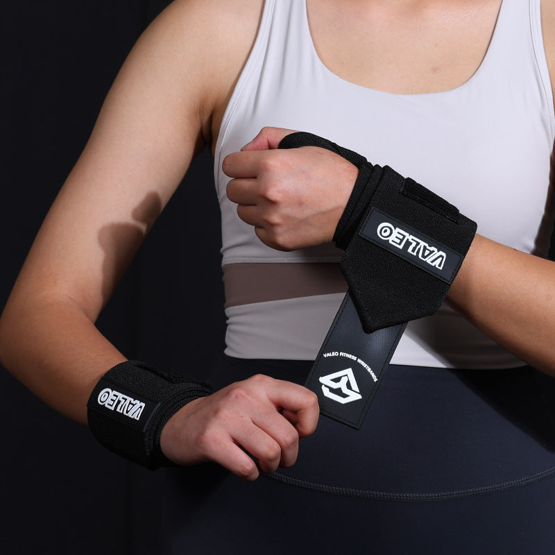 Sports wristband fitness sweat absorption compression fitness weightlifting winding wristband sprain protection - Korvel