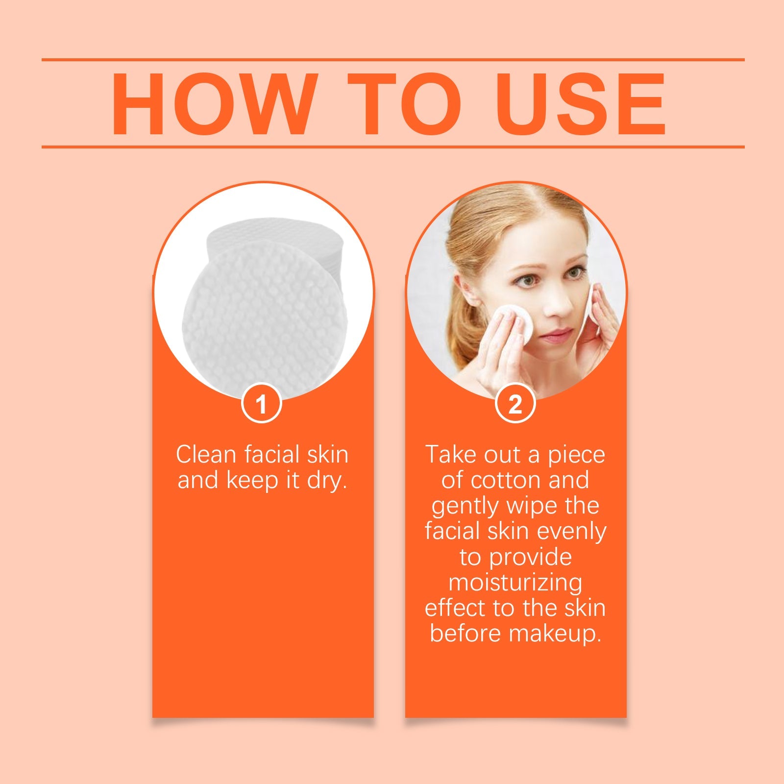 Pre-Makeup Moisturizing Pad, Moisturizing Facial Treatment To Enhance The Base Makeup Effect Gentle And Refreshing - Korvel