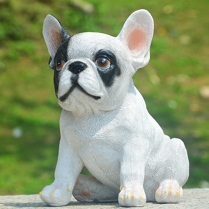 Little Bulldog ornament resin - Korvel