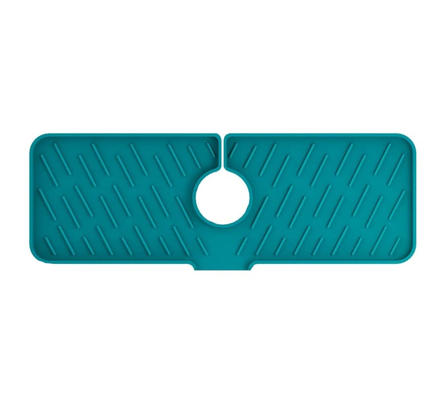 Silicone rubber folding sink drain pad splash proof tabletop kitchen and bathroom multifunctional tool - Korvel