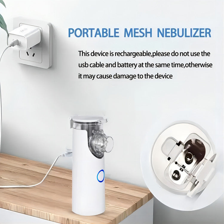 Handheld inhaler household for homecare nebulizador mesh nebulizer portable - Korvel