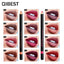 Conjunto de Lápices Labiales Impermeables QIBEST - 12 Colores
