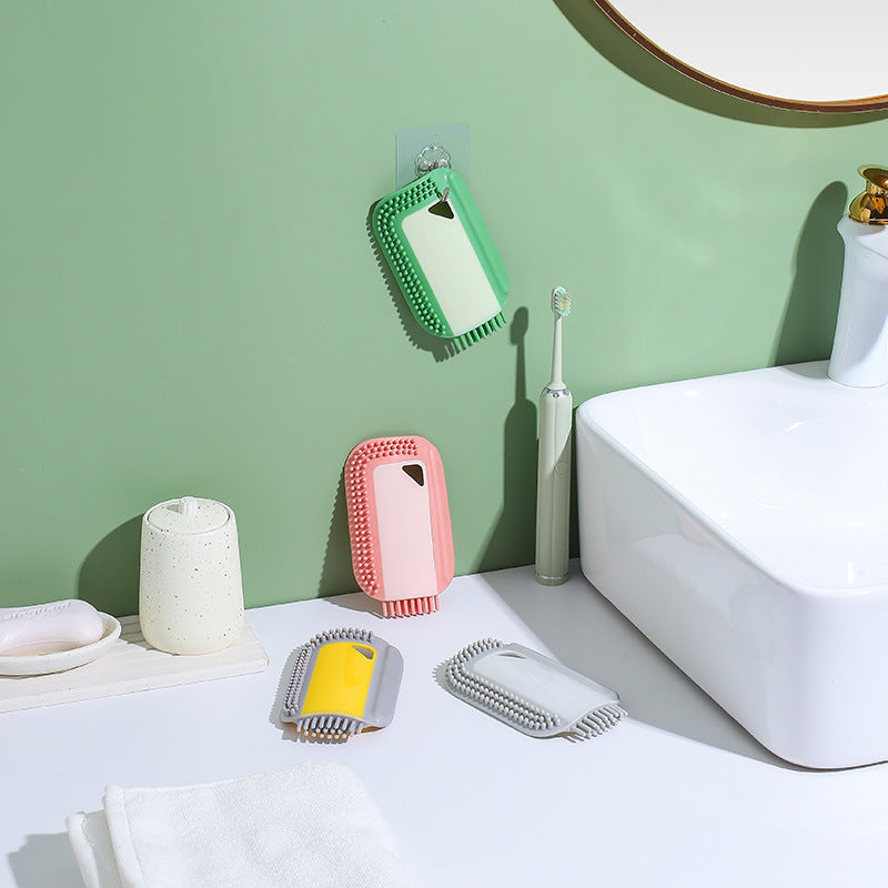 Wiper Bathroom Hand-Washing Countertop Wipe Glass Cleaning Brush Can Hang Mirror Defogging Sink Wiper - Korvel