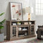 Classic TV Media Stand Modern Entertainment Console for TV Up to 65" with Open and Closed Storage Space Gray Wash - Korvel