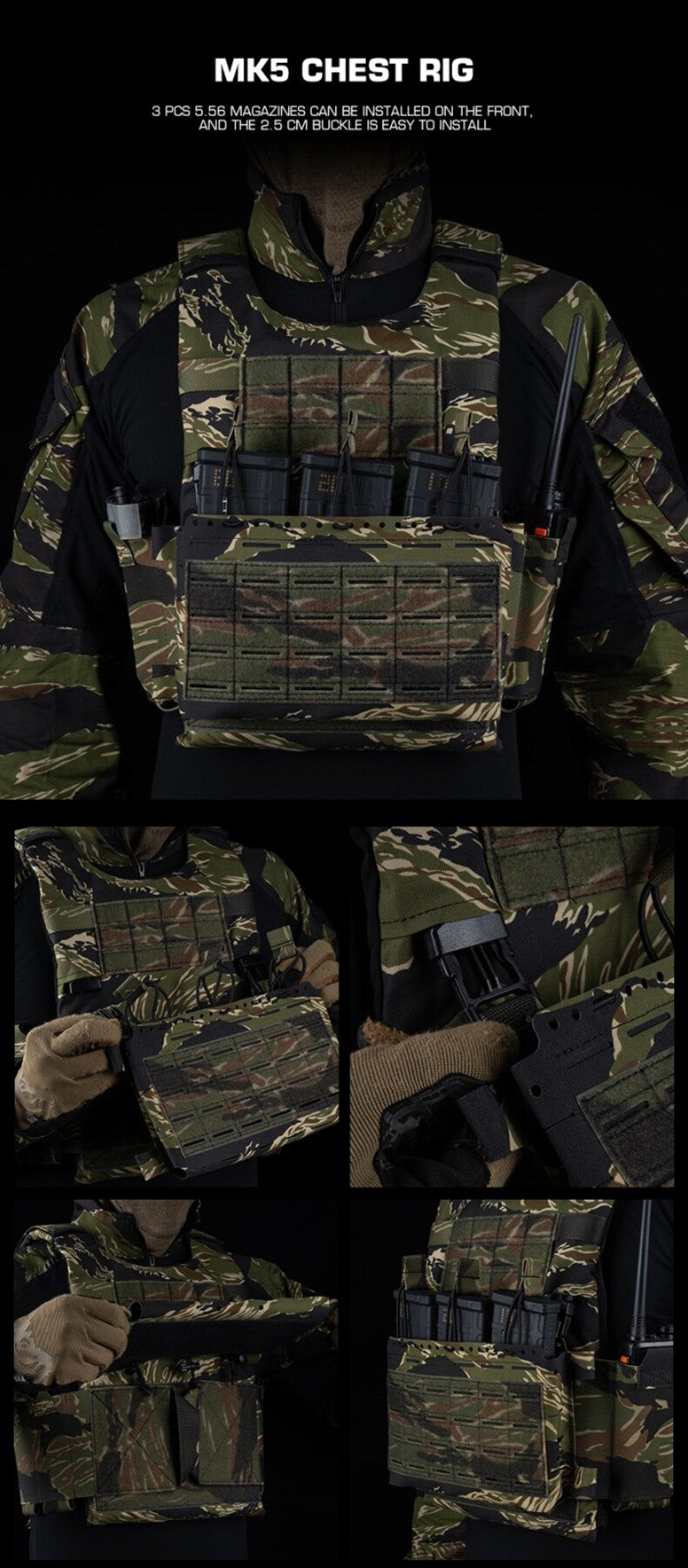 LV-119 Tactical Chest Harness Set - Korvel