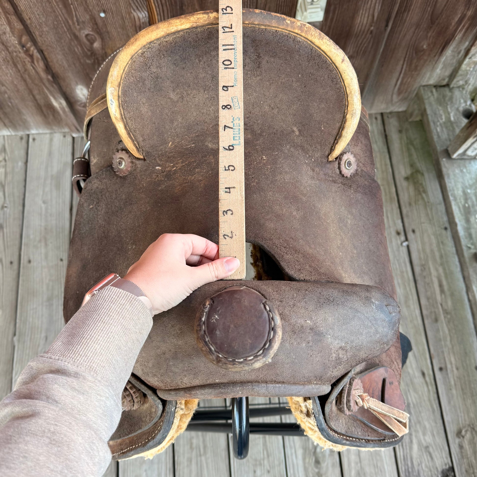 13" James Morris Saddle - Korvel
