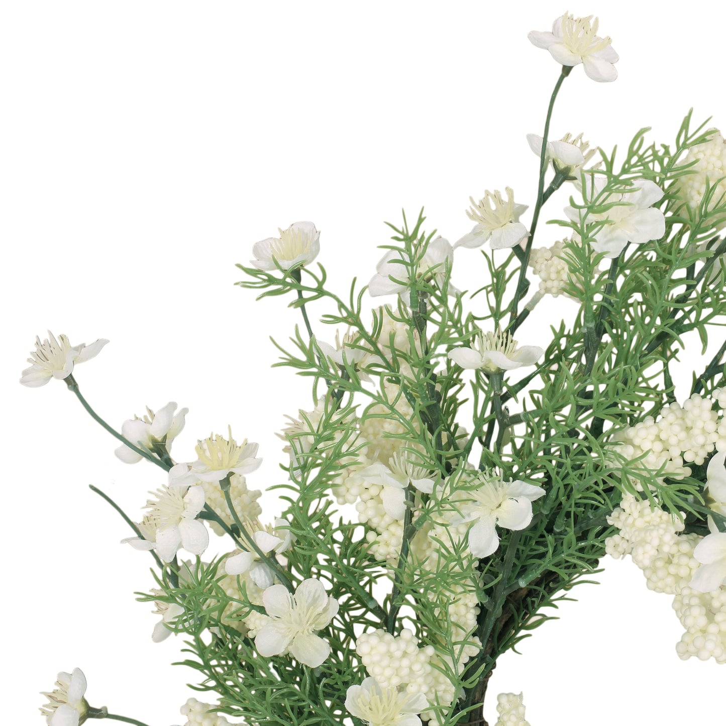 Couronne de fleurs de prunier de 30"