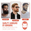 Beard Bushy Roller, Strong Root Moistens Soft Light For Men Nourishing Bushy Growing Beard Comb - Korvel