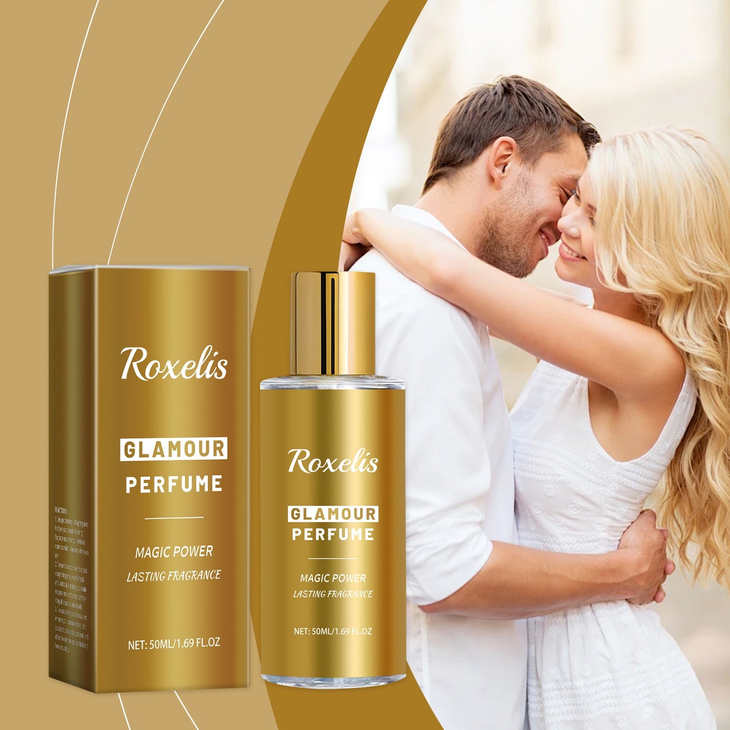 Charm Cologne Natural Fresh Light Elegant Charm Atmosphere Dating Light Fragrance Lasting Fragrance Elegant Perfume - Korvel
