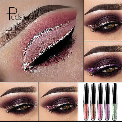 Pudaier Heavy Metal Pearlescent Liquid Eyeliner Collection