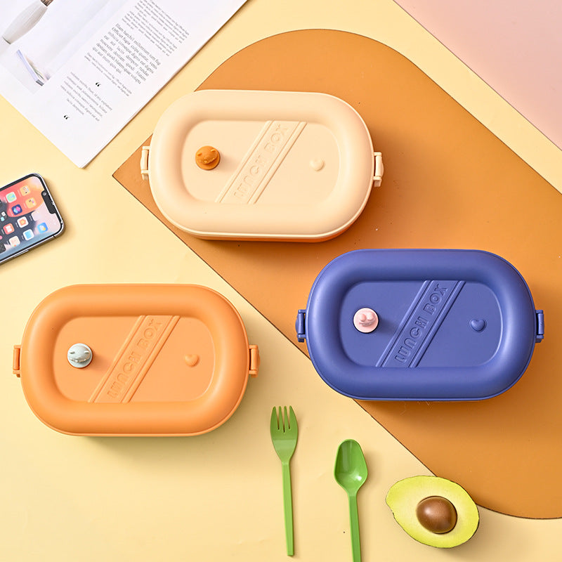 Microwaveable sealed lunch box food grade compartment portable lunch box - Korvel