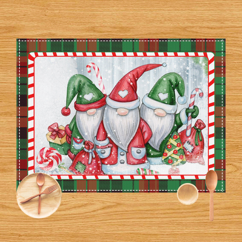 Premium Christmas Dining Mat - Heat-Insulating Table Decoration