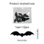 Halloween 3D Butterfly Bat Wall Stickers - 12 Pack
