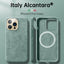 Italian Alcantara Case for iPhone 15 Pro Max Business Leather Phone Back Cover for iPhone 13 Pro Max Magnets - Korvel