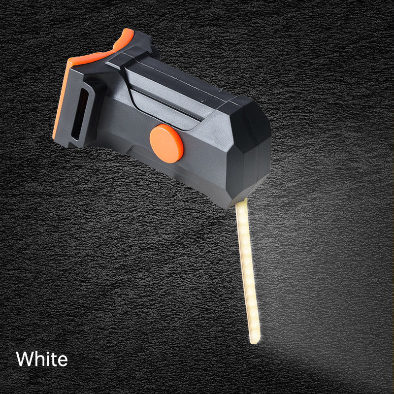 LED Bike Tail Light 6 Colors USB Charging Mountain Road Bike Light Portable Riding Equipment Running Water Light - Korvel