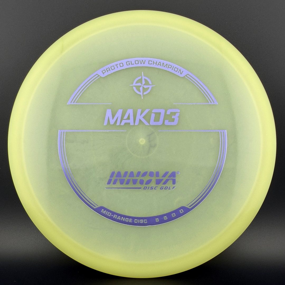 Disque de Golf Innova Proto Glow Champion Mako3