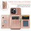 Coque de protection portefeuille M3 Glitter pour iPhone 14 Pro Max