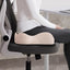 Memory foam car seat cushion. Ergonomic support. Relieves back/coccyx pain. Universal fit. - Korvel