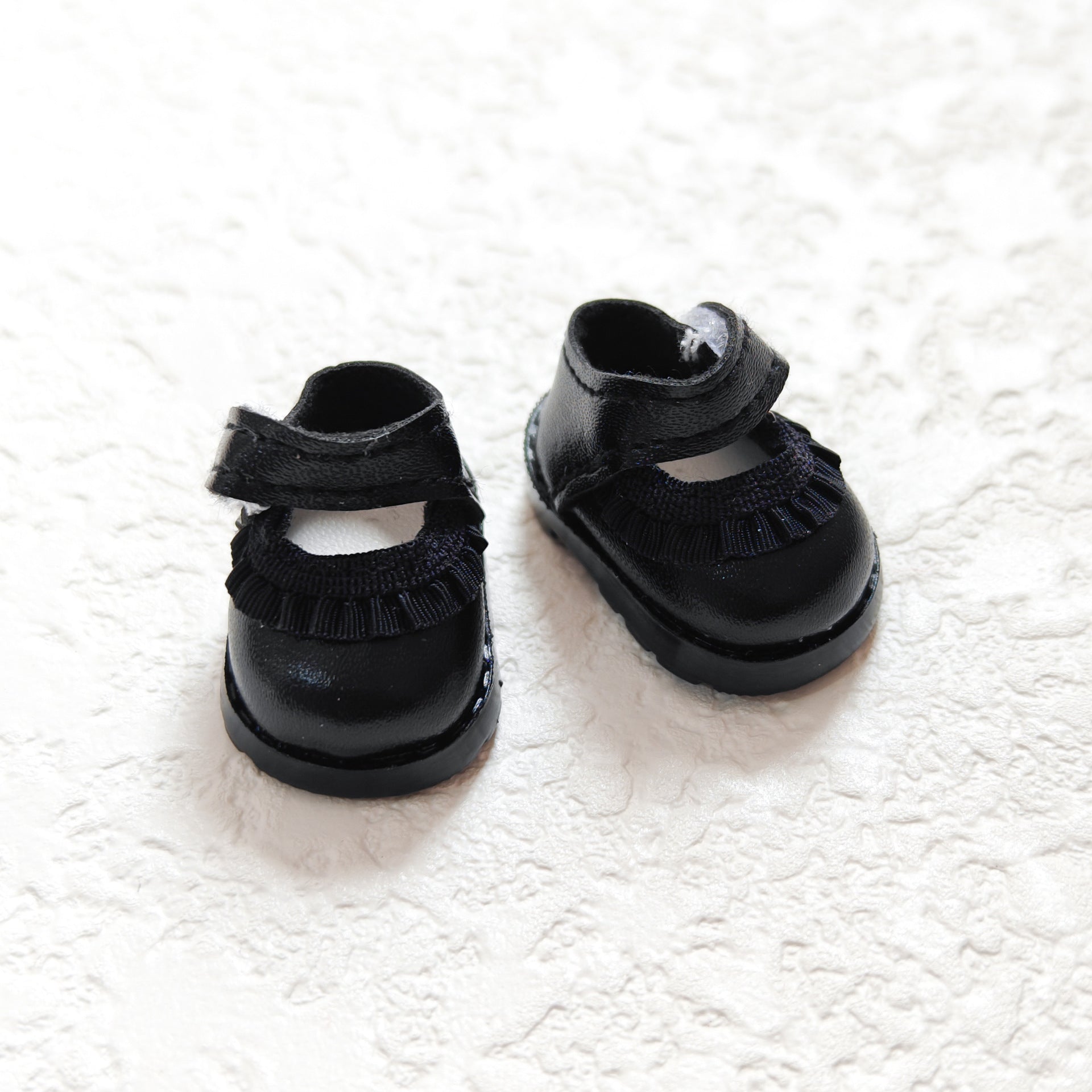 Party Shoes DIY Accessories Labubu Baby Clothes Labubu Rubber Macaron Shoes Fabric One Plush Second Generation - Korvel