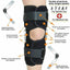 1Pcs Aluminum Alloy Bracket Support Knee Pad Magic Belt Compression Knee Pad Hinge Hinge Fixed Knee Pad - Korvel