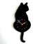 Creative Cartoon Cat Wall Clock for Home Decor