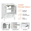 Meuble de salle de bain blanc de 24" avec lavabo et rangement