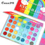 Paleta de Sombras Mate Arcoíris CmaaDu de 35 Colores