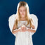 Elegant Feather Angel Wings Costume for Adults