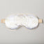 Masque de sommeil en satin soyeux réversible pour un sommeil confortable