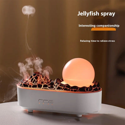 Humidifier Household Heavy Fog Desktop Creativity Ornaments for Home Fragrance Mist Mak Smoking - Korvel